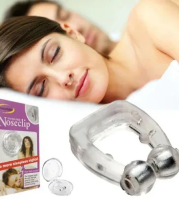 নাক ডাকার সমস্যা থেকে মুক্তি  Anti Snore Nose Clip